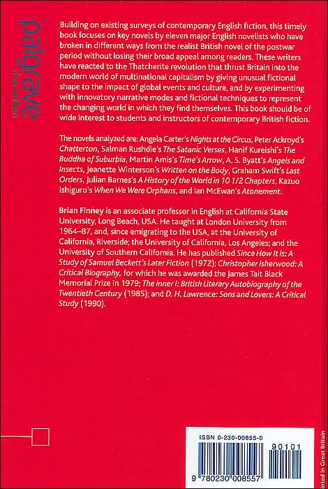 English Fiction Since 1984: Narrating a Nation
