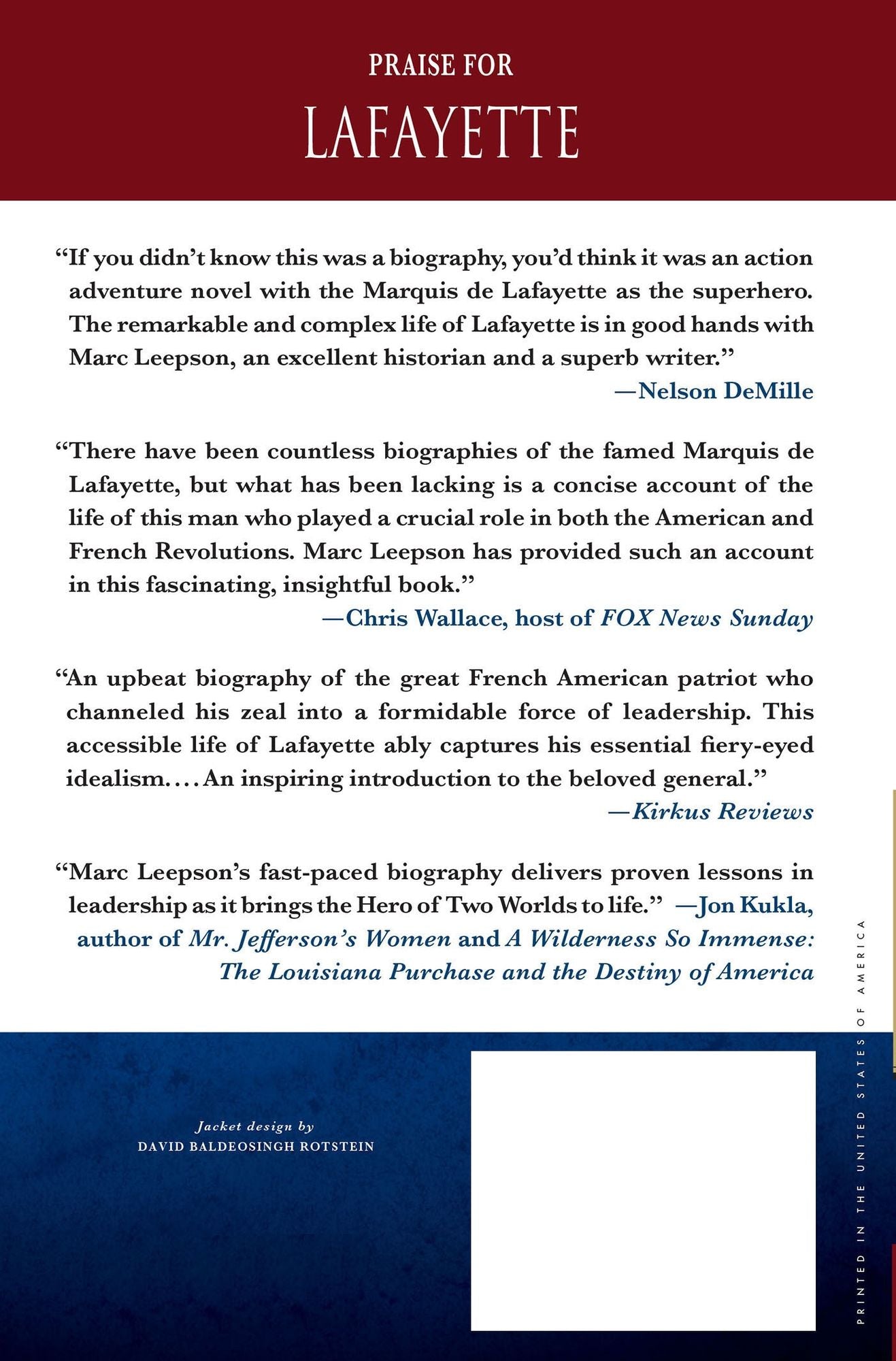 Lafayette: Lessons in Leadership from the Idealist General