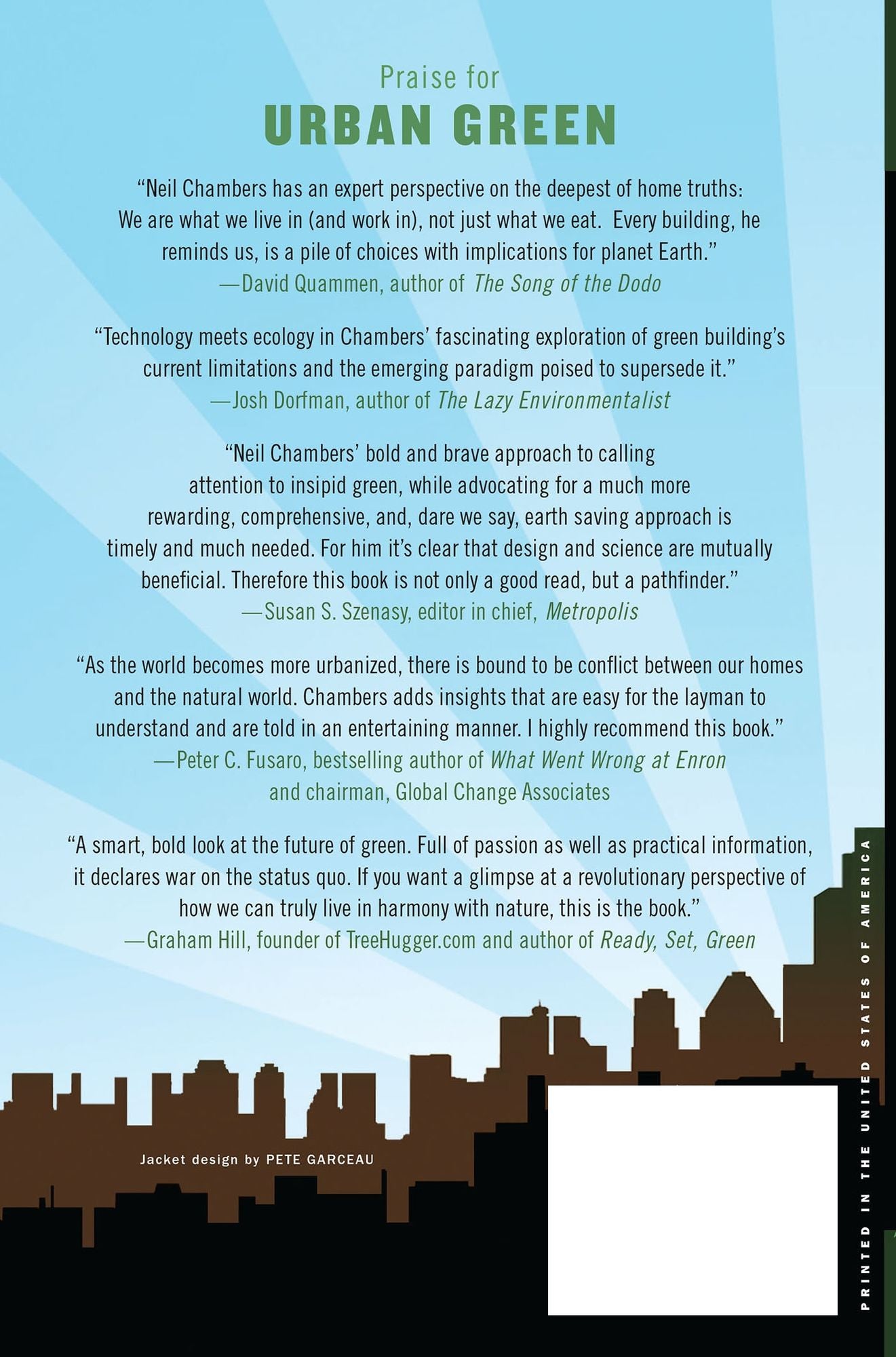 Urban Green: Architecture for the Future