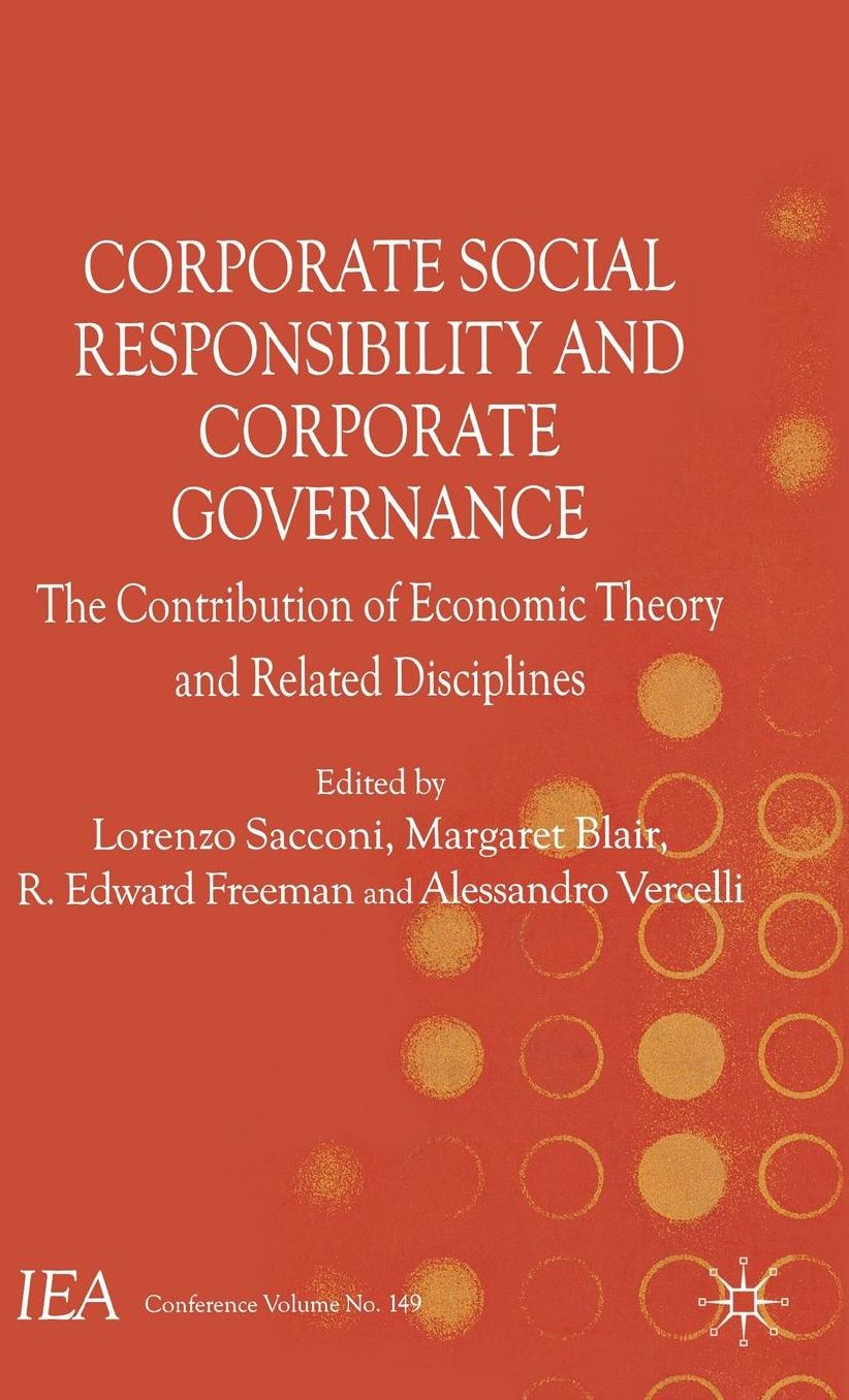 Corporate Social Responsibility and Corporate Governance: The Contribution of Economic Theory and Related Disciplines