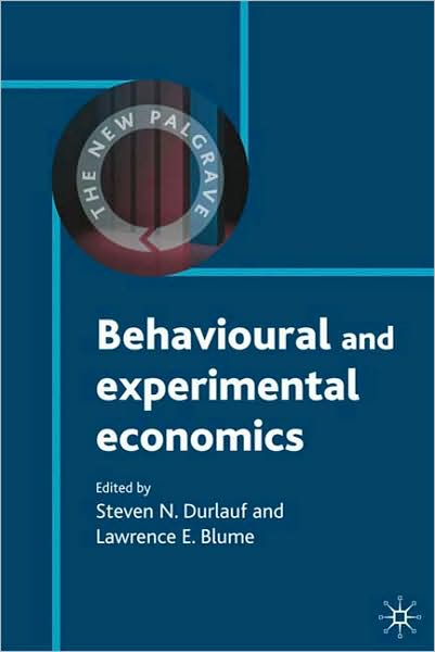 Behavioural and Experimental Economics