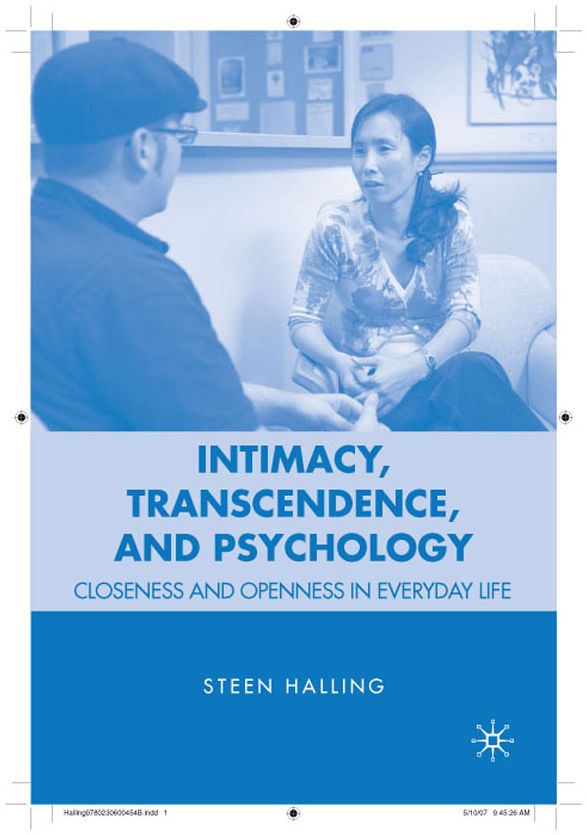 Intimacy, Transcendence, And Psychology
