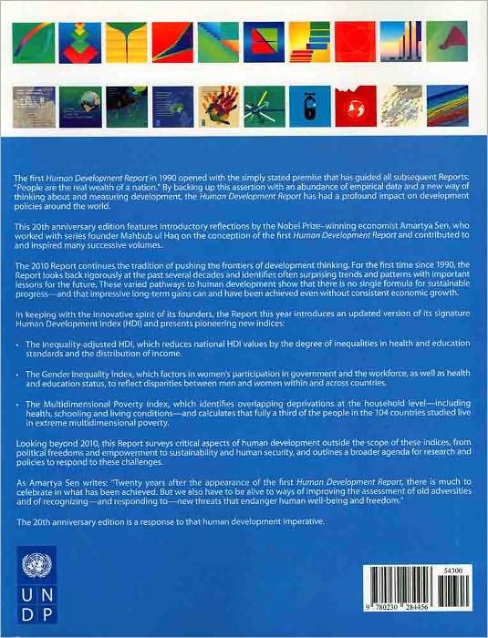 Human Development Report 2010: 20th Anniversary Edition