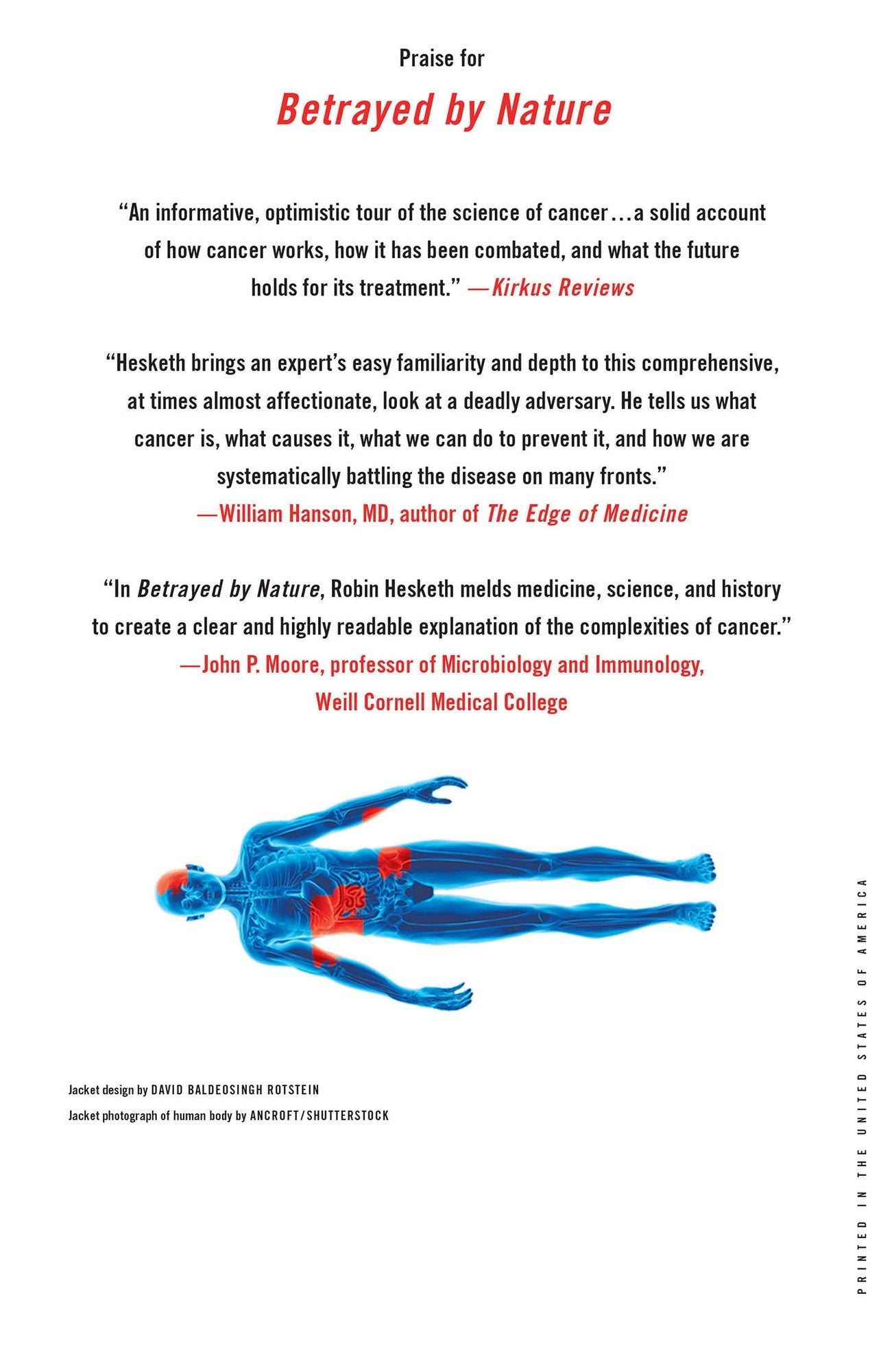 Betrayed by Nature: The War on Cancer