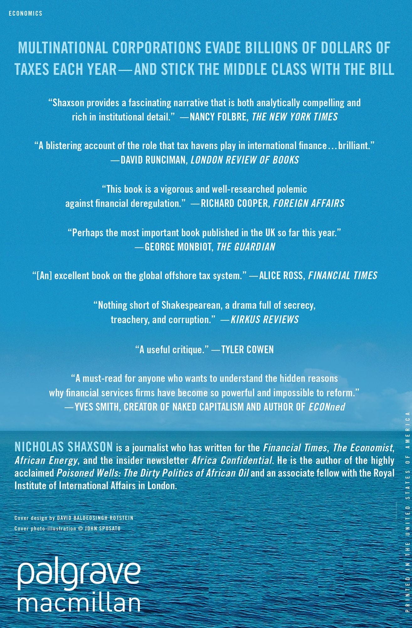 Treasure Islands: Uncovering the Damage of Offshore Banking and Tax Havens
