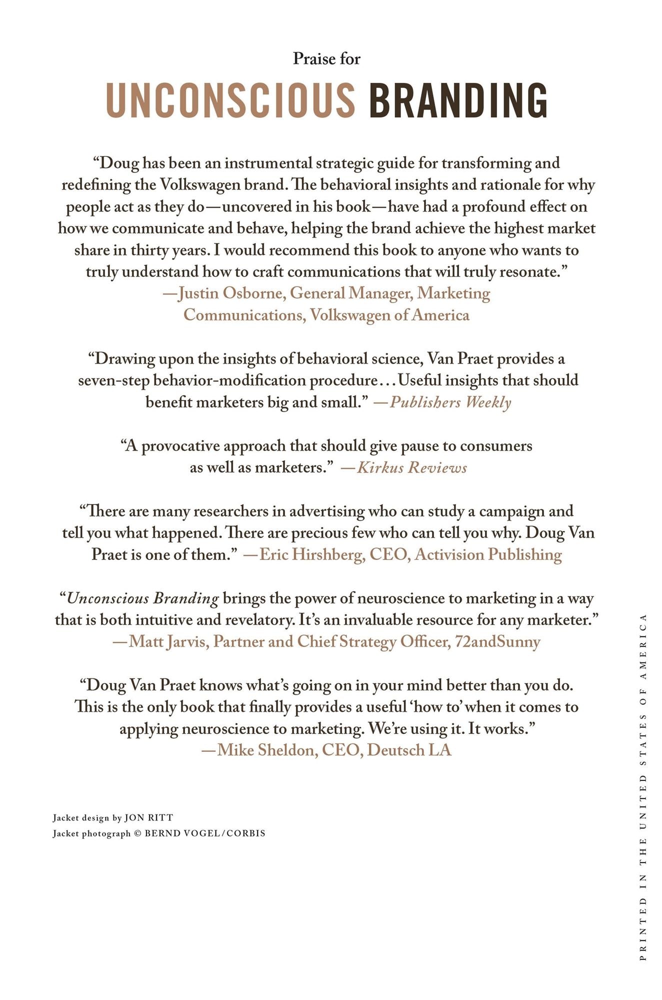 Unconscious Branding: How Neuroscience Can Empower (and Inspire) Marketing