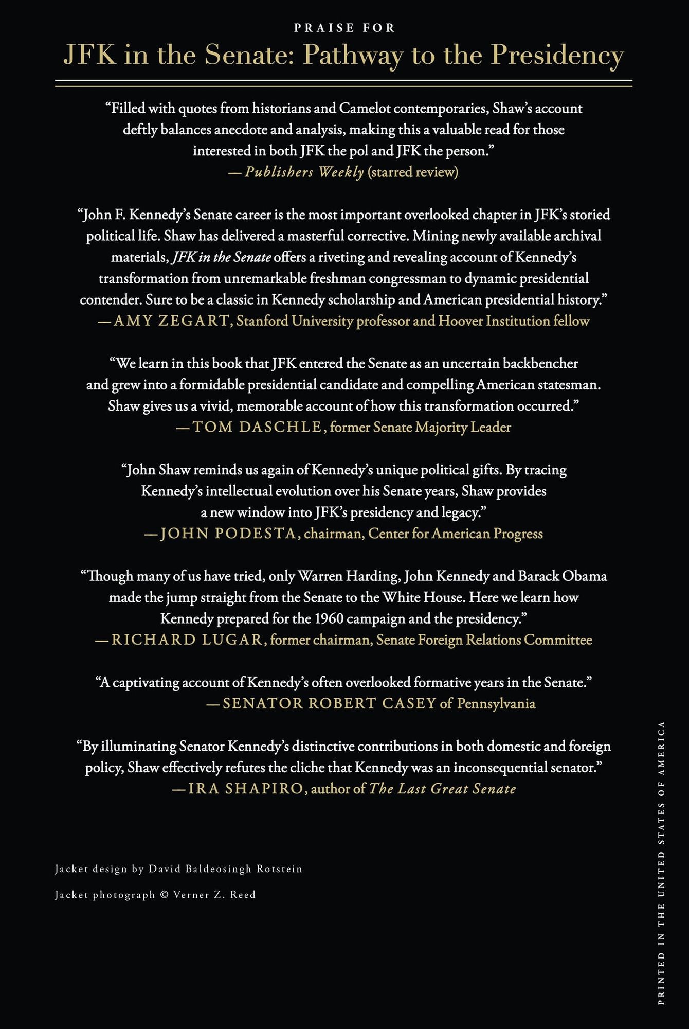 JFK in the Senate: Pathway to the Presidency