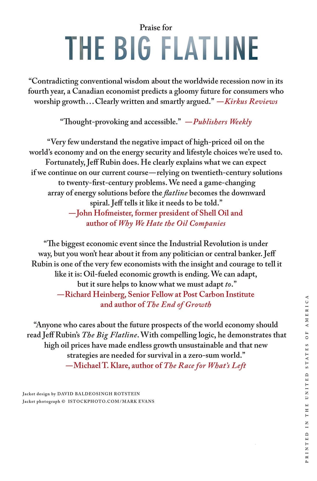 The Big Flatline: Oil and the No-Growth Economy