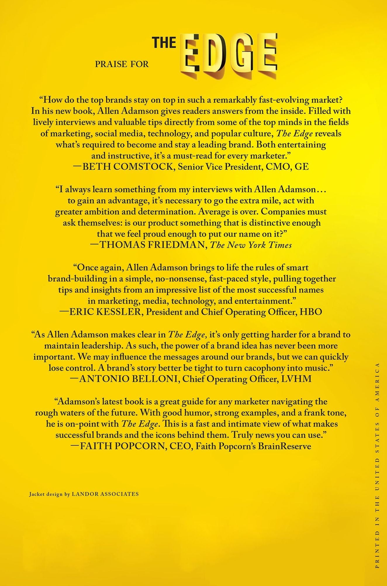 The Edge: 50 Tips from Brands that Lead