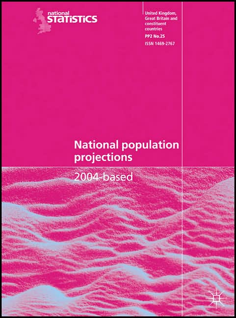 National Population Projections 2004-based: Series PP2 No. 25