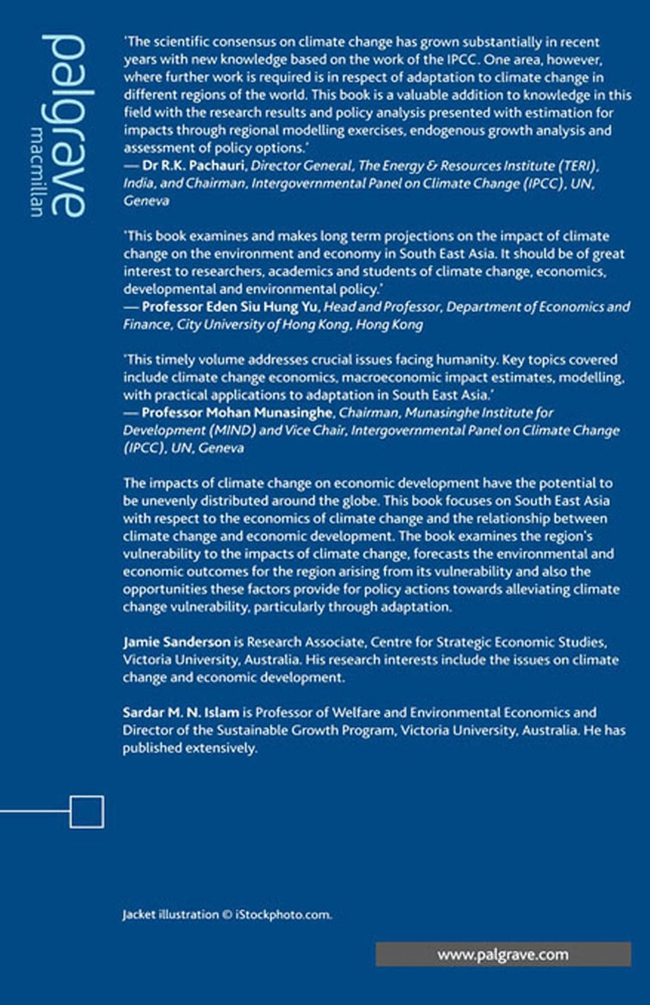 Climate Change and Economic Development: SEA Regional Modelling and Analysis