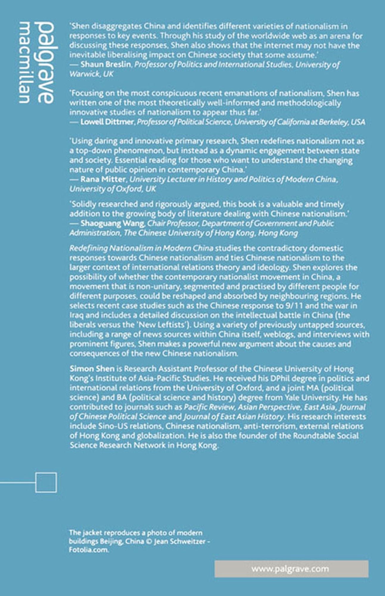 Redefining Nationalism in Modern China: Sino-American Relations and the Emergence of Chinese Public Opinion in the 21st Century