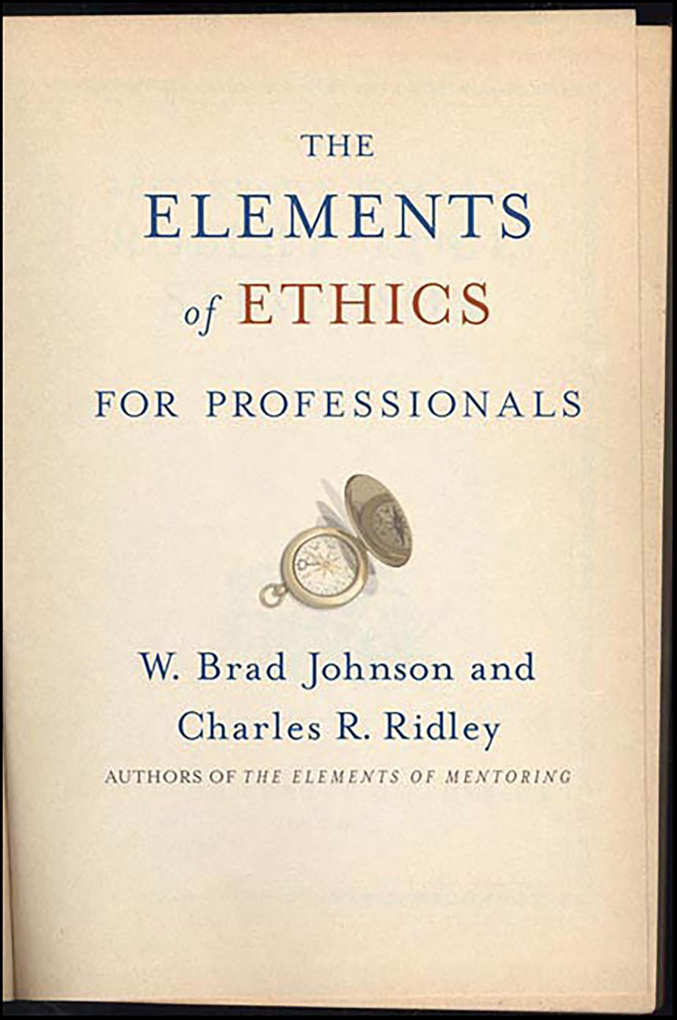 The Elements of Ethics for Professionals