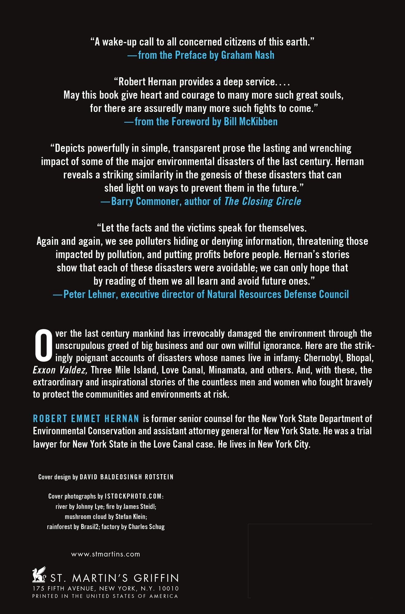 This Borrowed Earth: Lessons from the Fifteen Worst Environmental Disasters around the World