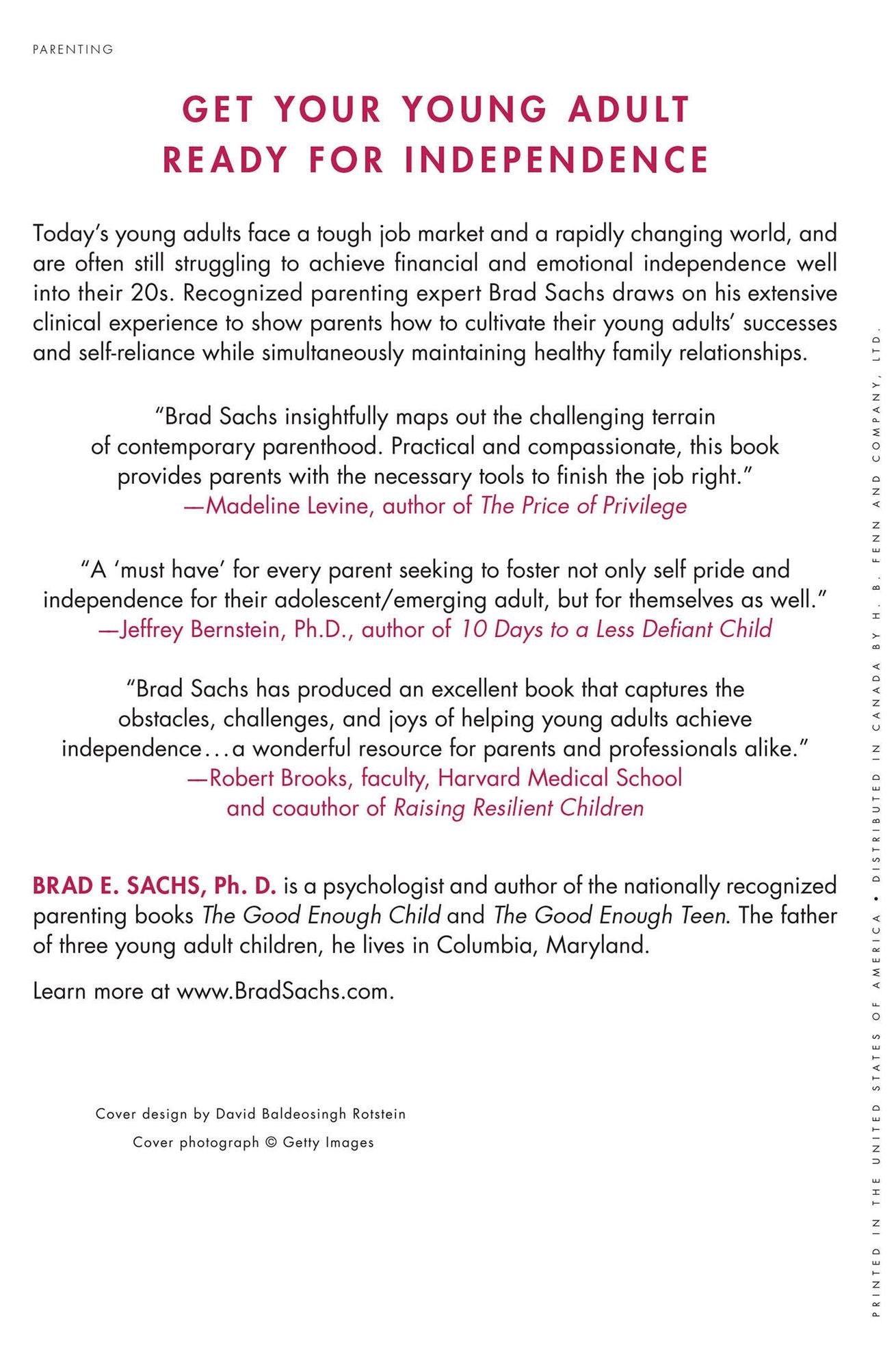 Emptying the Nest: Launching Your Young Adult Toward Success and Self-Reliance