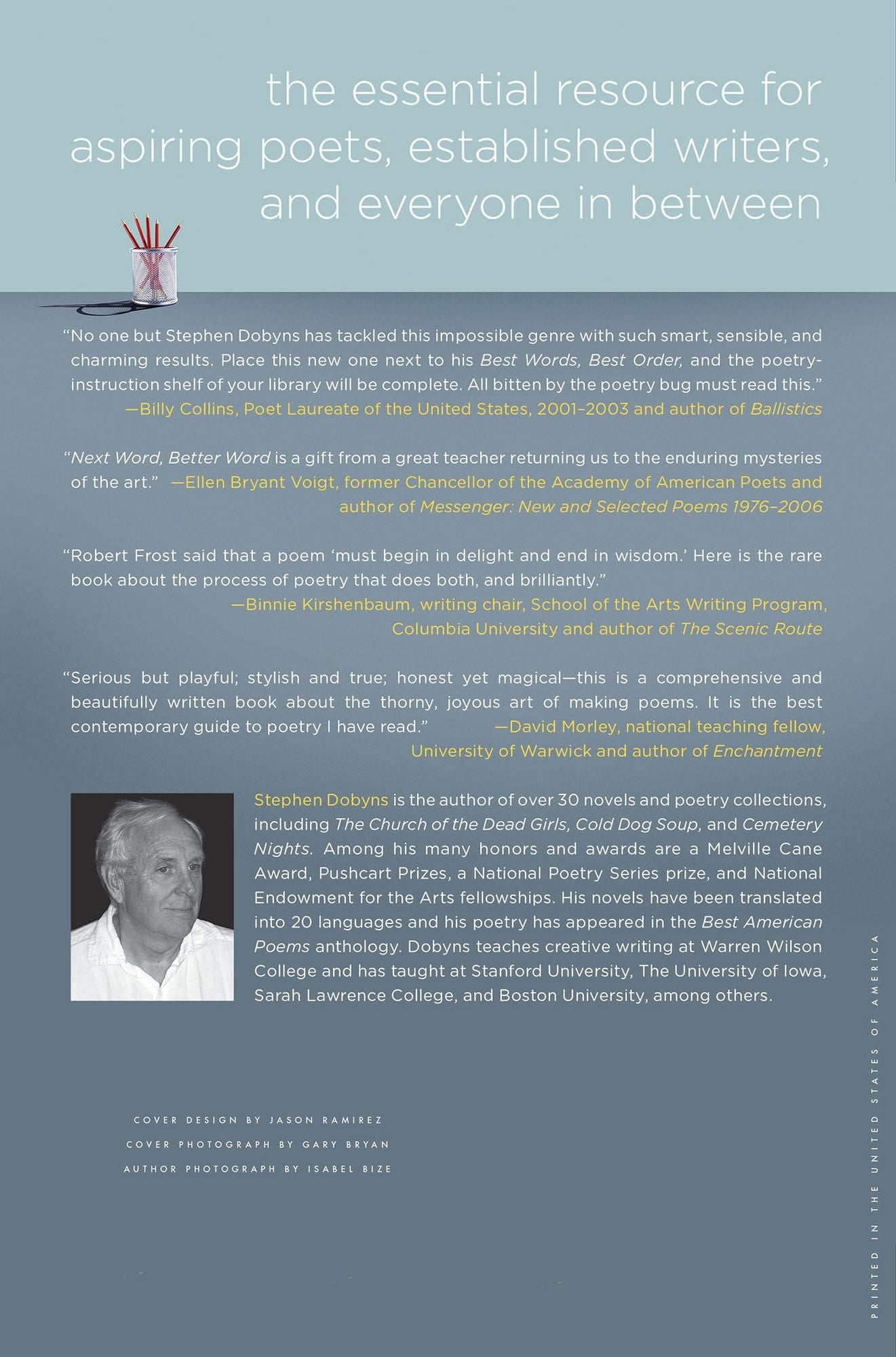 Next Word, Better Word: The Craft of Writing Poetry