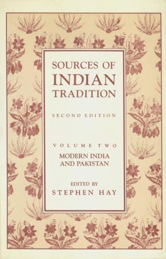 Sources of Indian Tradition: Volume 1