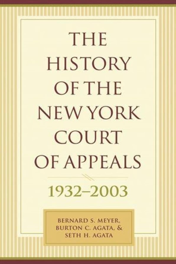 The History of the New York Court of Appeals: 1932-2003