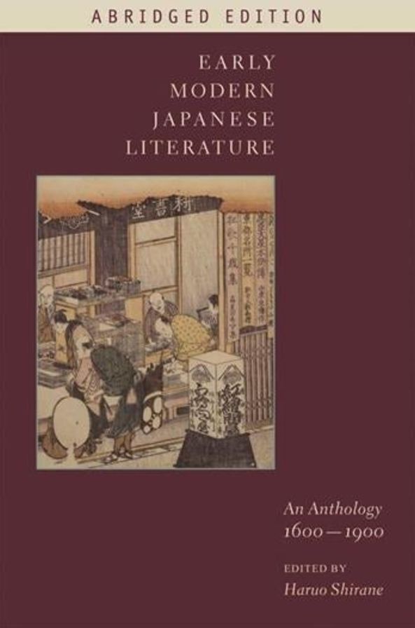 Early Modern Japanese Literature: An Anthology, 1600-1900