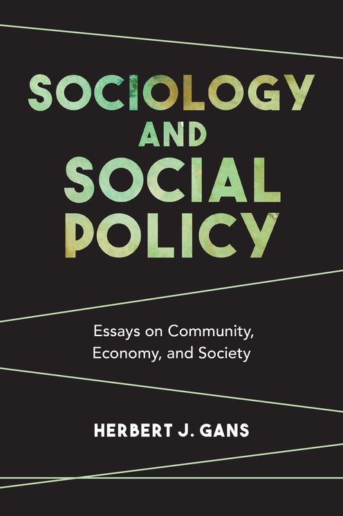 Sociology and Social Policy: Essays on Community, Economy, and Society