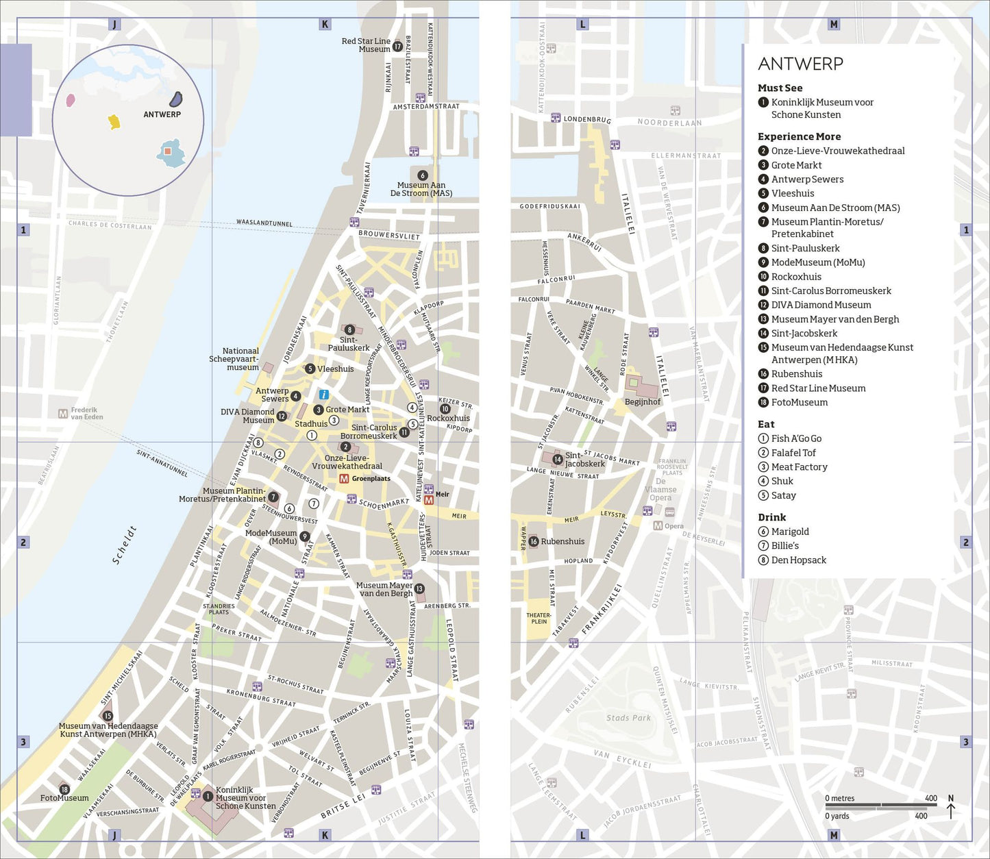DK Brussels, Bruges, Antwerp and Ghent