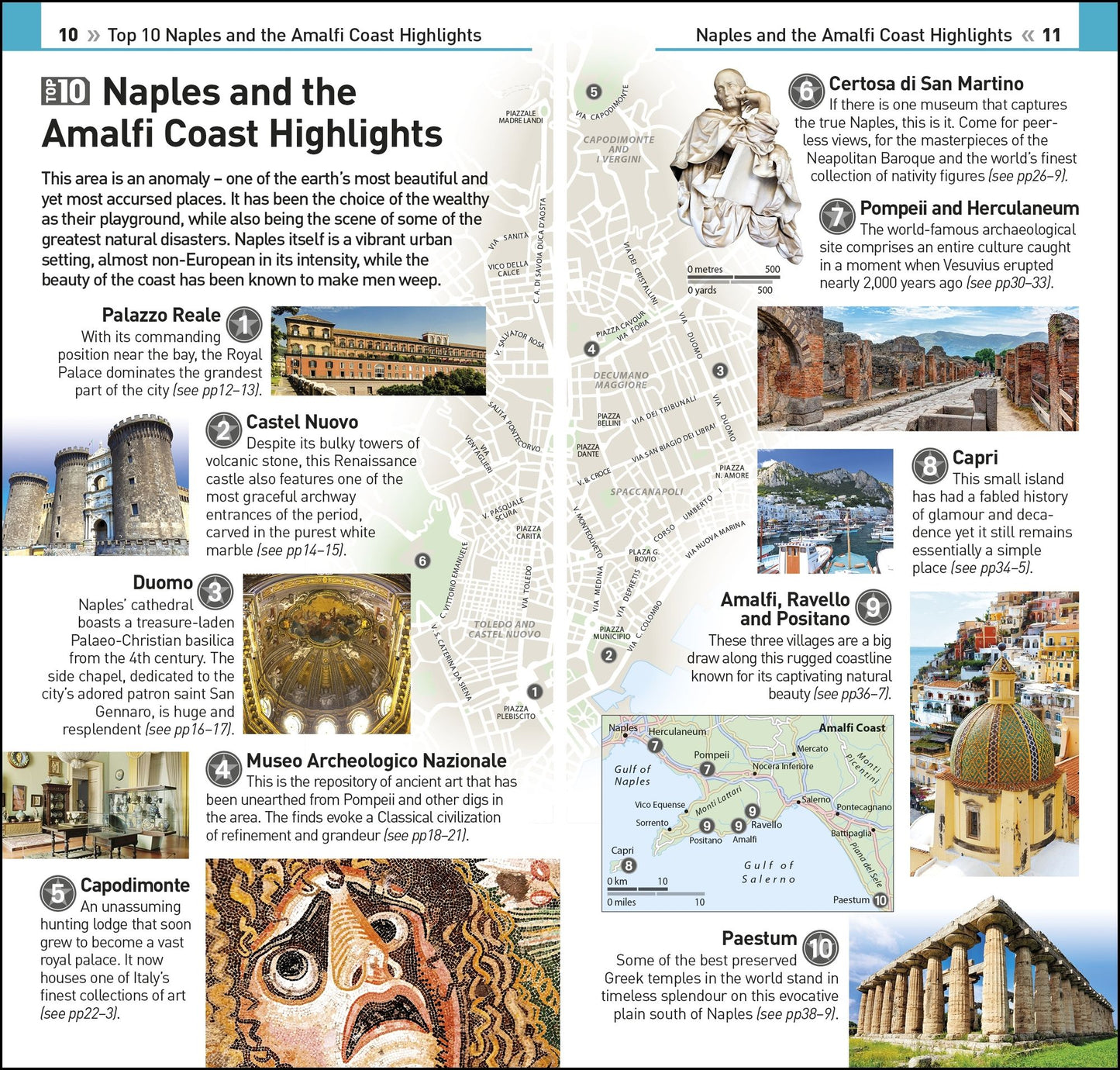 DK Eyewitness Top 10 Naples and the Amalfi Coast