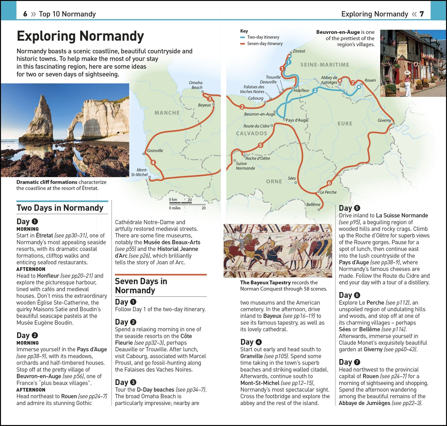 DK Eyewitness Top 10 Normandy