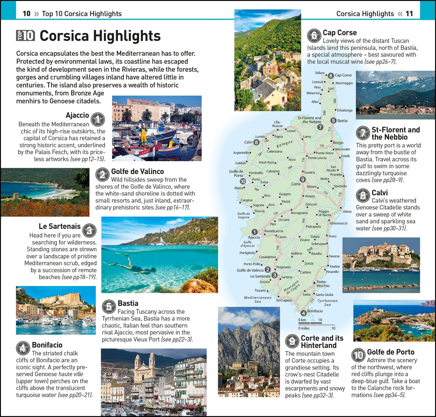 DK Eyewitness Top 10 Corsica