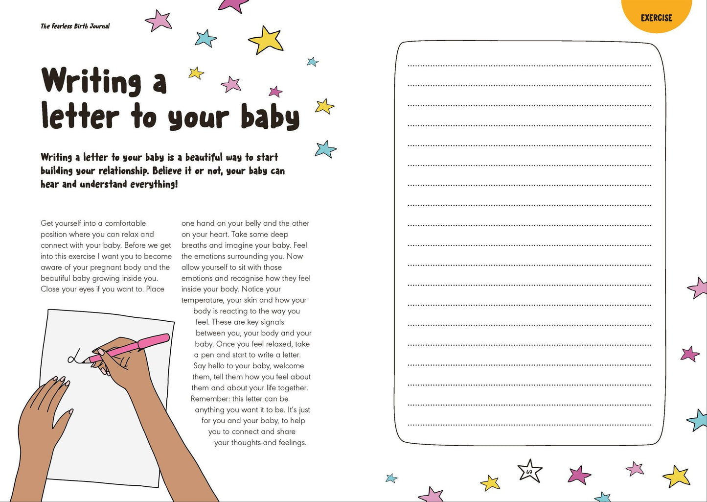 The Fearless Birth Journal: Growing Your Mind-Body Connection Throughout Pregnancy