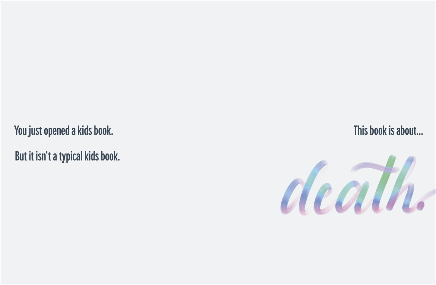 A Kids Book About Death