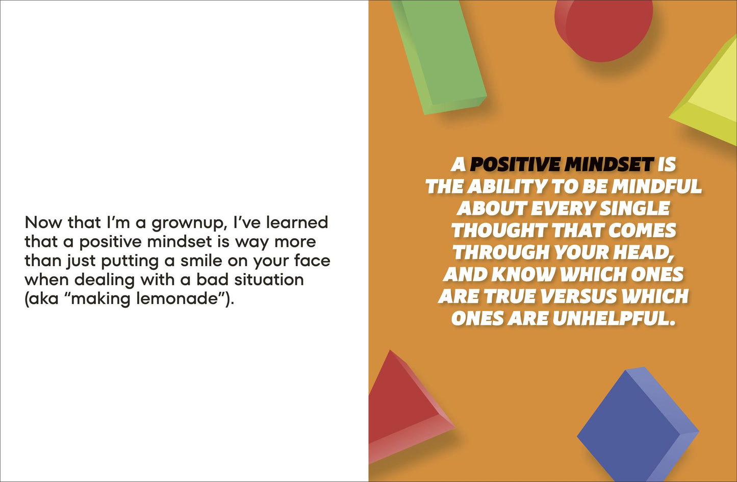 A Kids Book About Positive Mindset