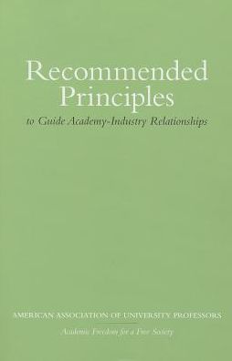 Recommended Principles to Guide Academy-Industry Relationships