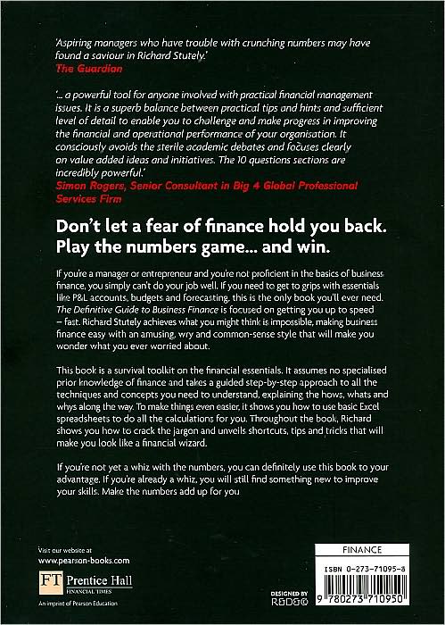 Definitive Guide to Business Finance: What Smart Managers Do with the Numbers (Financial Times Series)