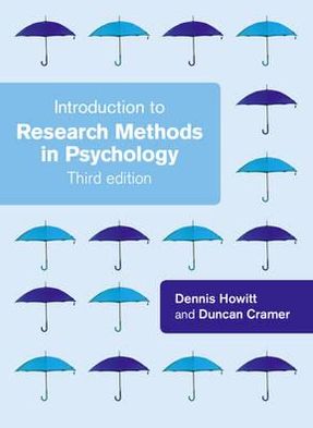 Introduction to Research Methods in Psychology, 3rd edition