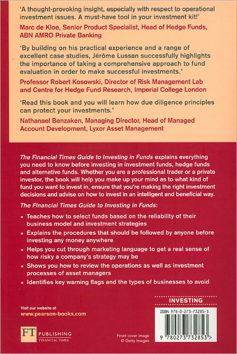 Financial Times Guide to Investing in Funds: How to Select Investments, Assess Managers and Protect Your Wealth