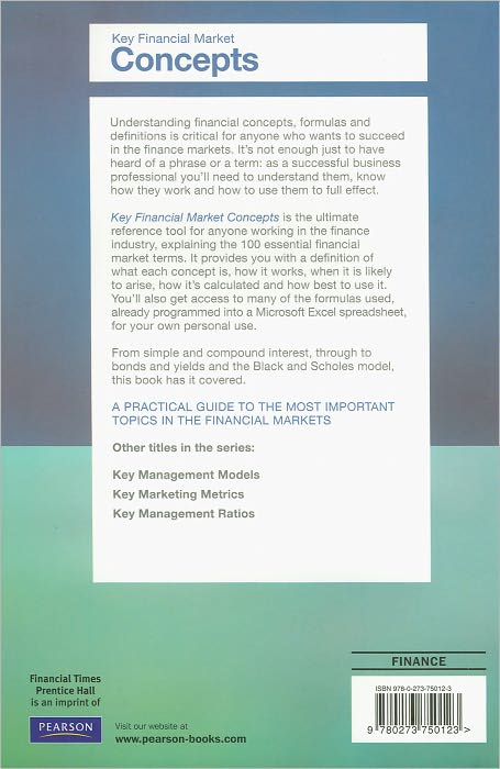 Key Financial Market Concepts: The 100 terms every finance professional needs to know