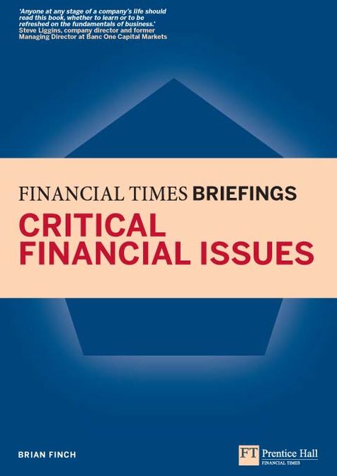 Critical Financial Issues: Financial Times Briefing ePub eBook