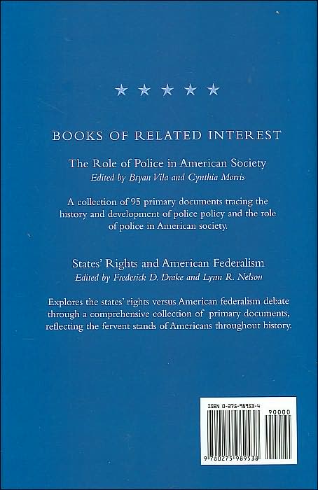 Federal Agents: The Growth of Federal Law Enforcement in America