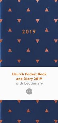 Church Pocket Book and Diary 2019: Blue Triangles