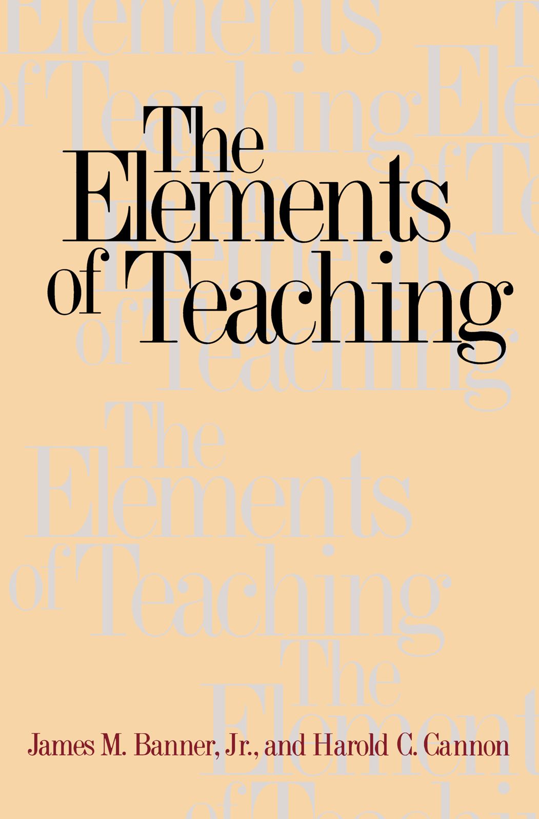 The Elements of Teaching