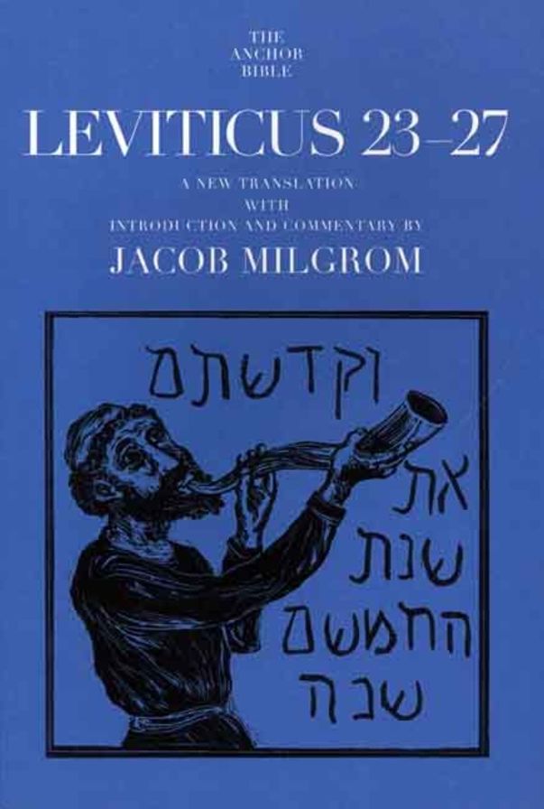 Leviticus 23-27 (Anchor Yale Bible Commentary Series)
