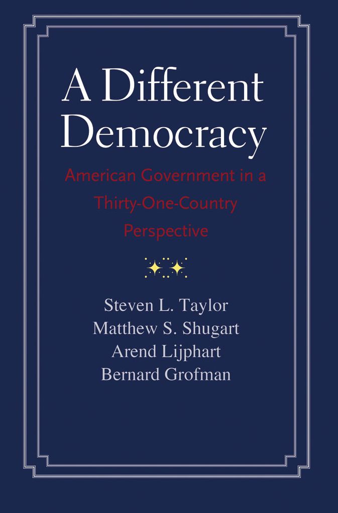 A Different Democracy: American Government in a 31-Country Perspective