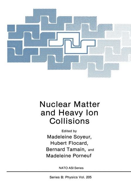Nuclear Matter and Heavy Ion Collisions