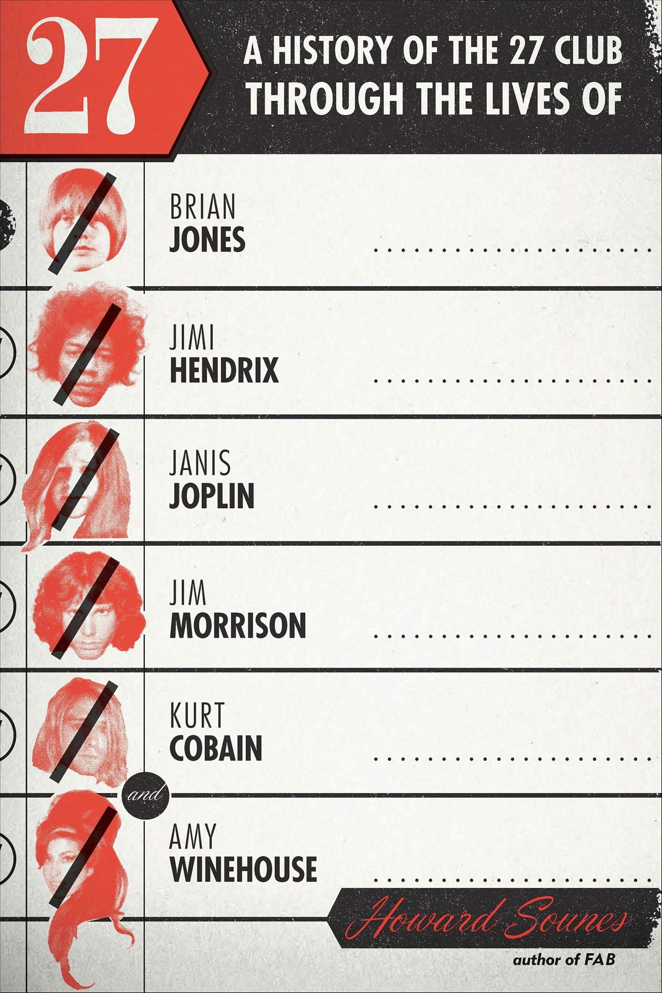 27: A History of the 27 Club through the Lives of Brian Jones, Jimi Hendrix, Janis Joplin, Jim Morrison, Kurt Cobain, and Amy Winehouse