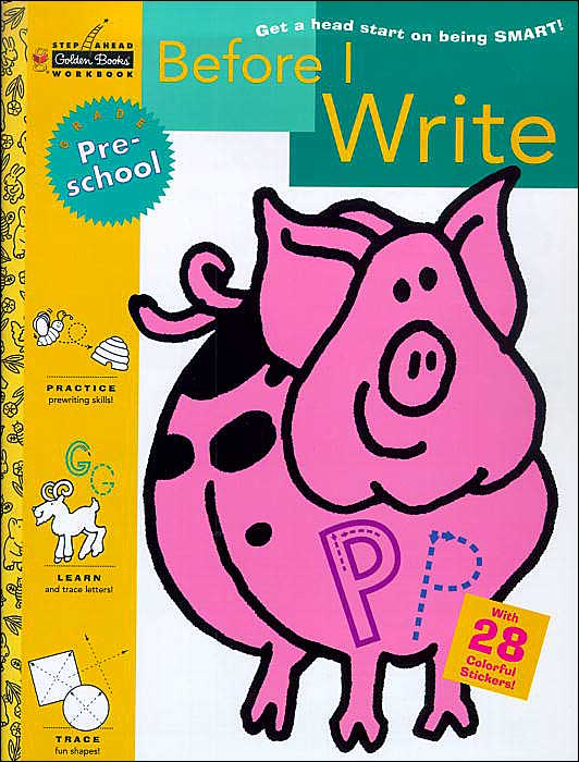 Before I Write: Grade Pre-School