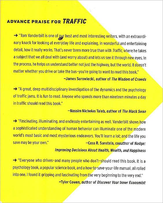 Traffic: Why We Drive the Way We Do (and What it Says about Us)