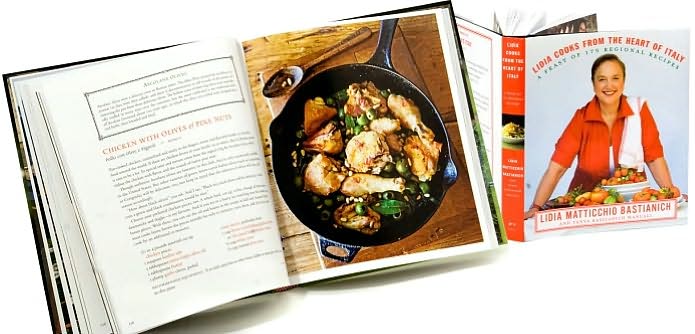 Lidia Cooks from the Heart of Italy: A Feast of 175 Regional Recipes