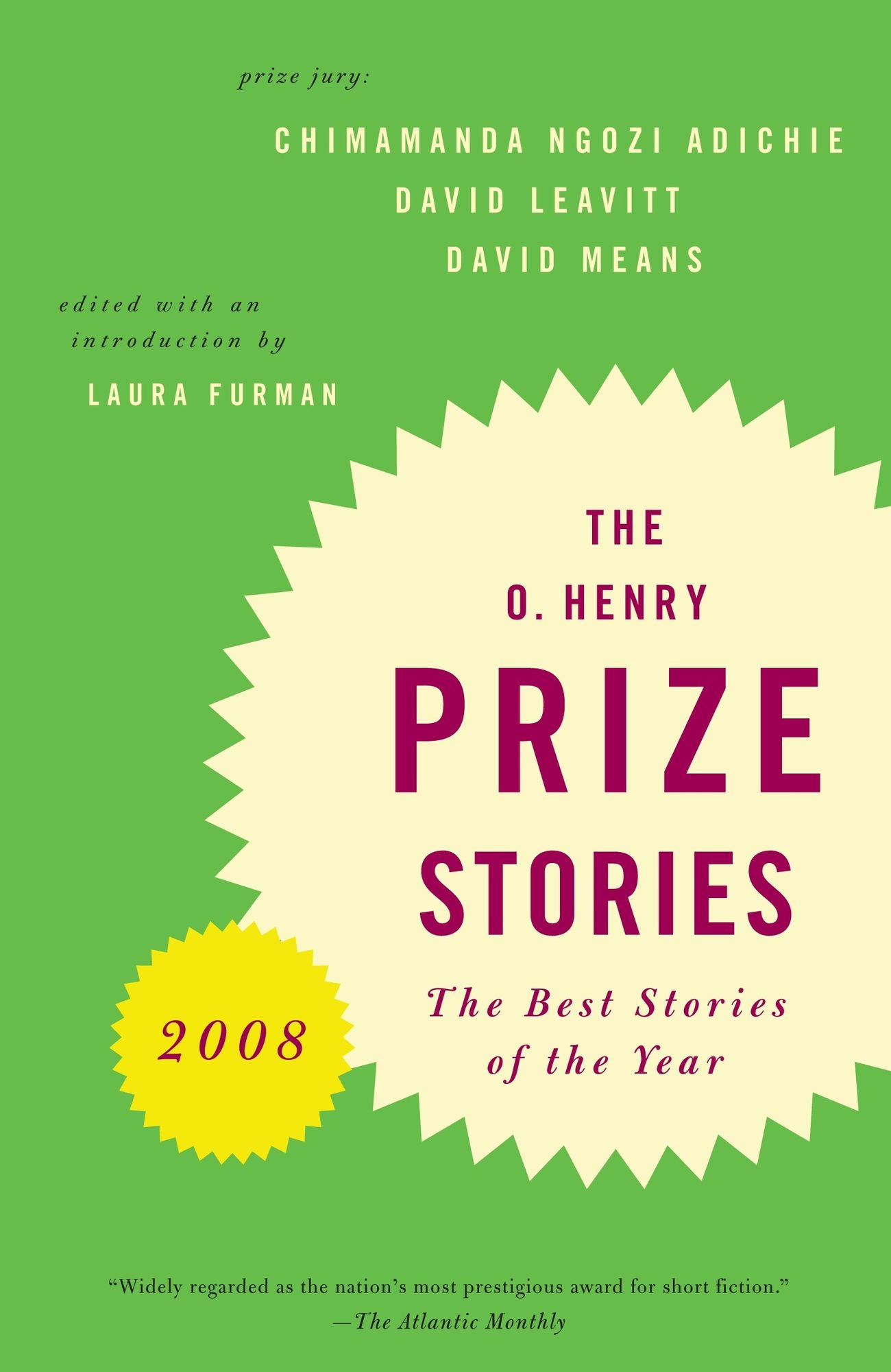 The O. Henry Prize Stories 2008
