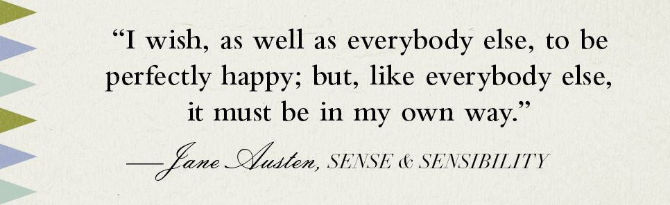 Sense and Sensibility