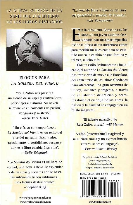 El juego del ángel (The Angel's Game)